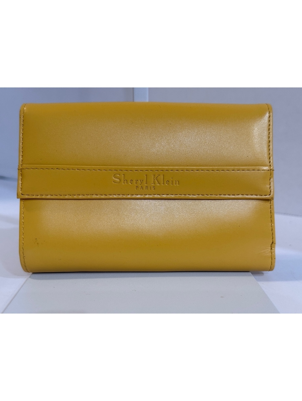 Sheryl Klein Paris yellow wallet